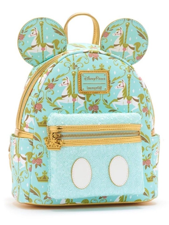 Loungefly Handbags - RETIRED Loungefly MMMA Prince Charming Regal Carousel Mini Backpack (Used Once)